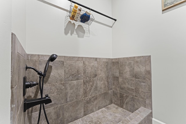 19694 State Route 60, Warsaw, OH 43844 - bathroom featuring tiled shower