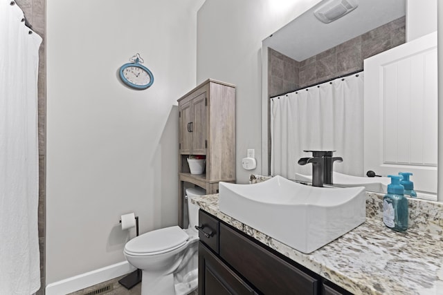19694 State Route 60, Warsaw, OH 43844 - bathroom featuring vanity and a shower with shower curtain