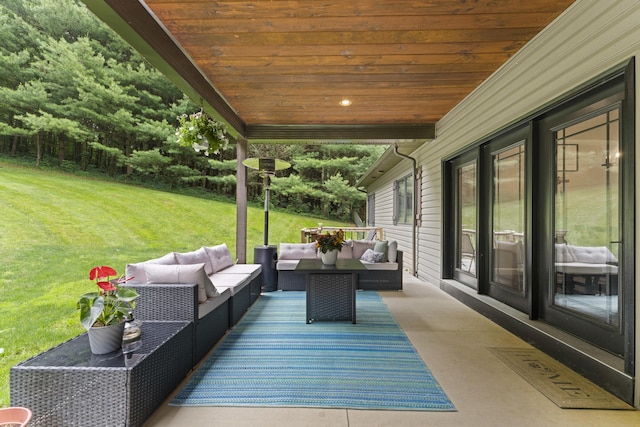 19694 State Route 60, Warsaw, OH 43844 - view of patio with an outdoor living space