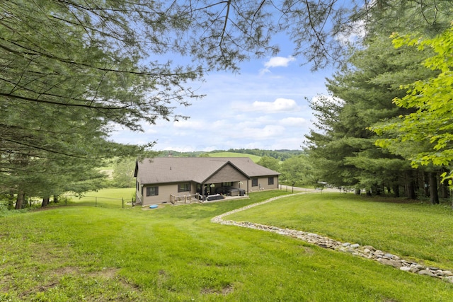 19694 State Route 60, Warsaw, OH 43844 - rear view of property with a patio area
