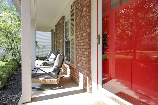 7881 Saddle, Powell, OH 43065 - view of porch