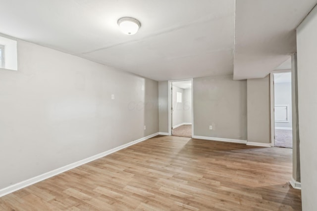 1328 Republic Ave, Columbus, OH 43211 - finished basement with light wood-type flooring