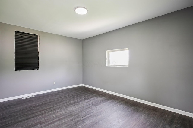 5505 Hopewell Church Rd SW, Lancaster, OH 43130 - empty room with baseboards and dark wood finished floors