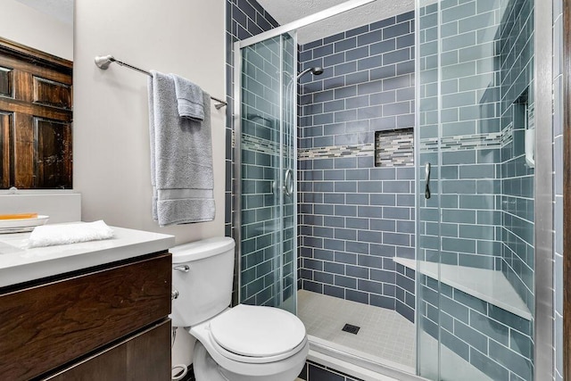 13283 Clover Valley Rd, Croton, OH 43013 - full bathroom featuring vanity and a shower stall
