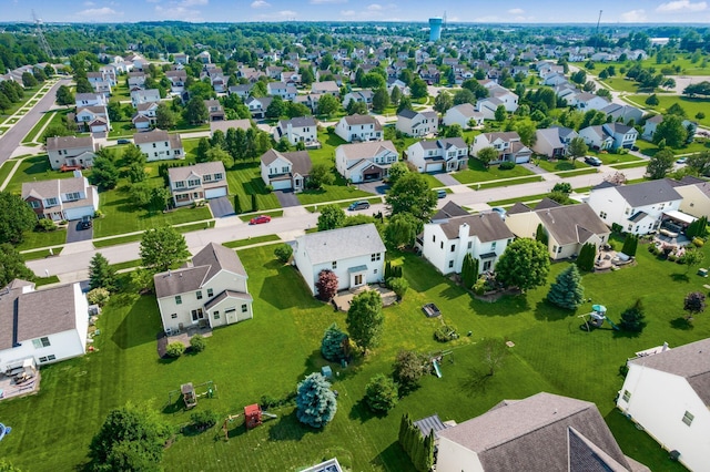 1719 Impatiens Way, Lewis Center, OH 43035 - aerial perspective of suburban area