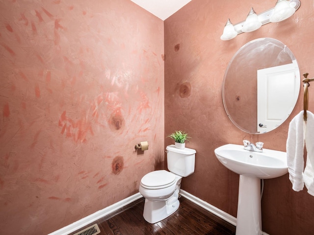 1719 Impatiens Way, Lewis Center, OH 43035 - half bath featuring wood finished floors and toilet