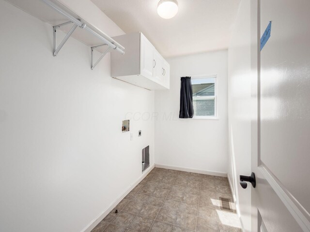 1719 Impatiens Way, Lewis Center, OH 43035 - laundry area featuring cabinet space, hookup for a washing machine, and electric dryer hookup
