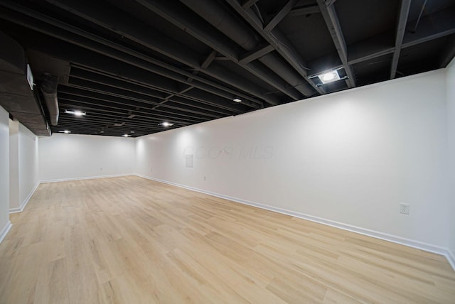 1874 Fleming Rd, Columbus, OH 43232 - finished basement with wood finished floors
