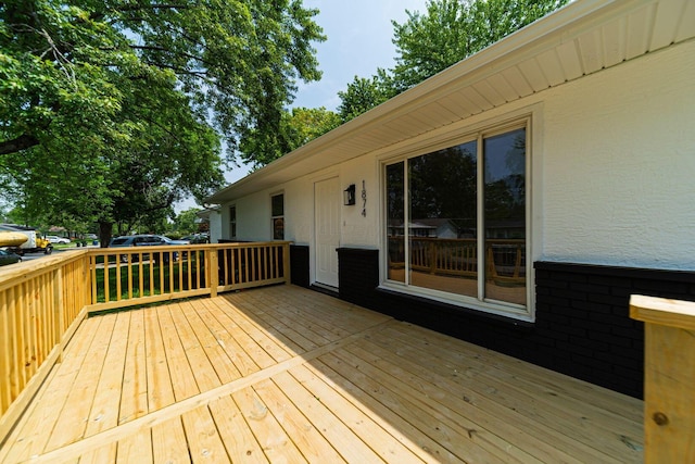 1874 Fleming Rd, Columbus, OH 43232 - view of wooden deck