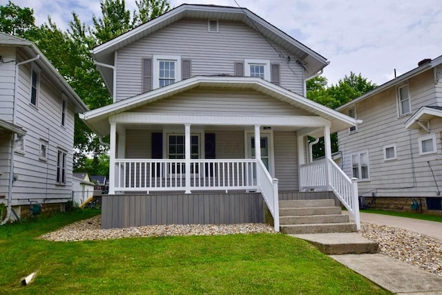 288 Spencer St, Marion, OH 43302 - traditional style home featuring covered porch and a front yard