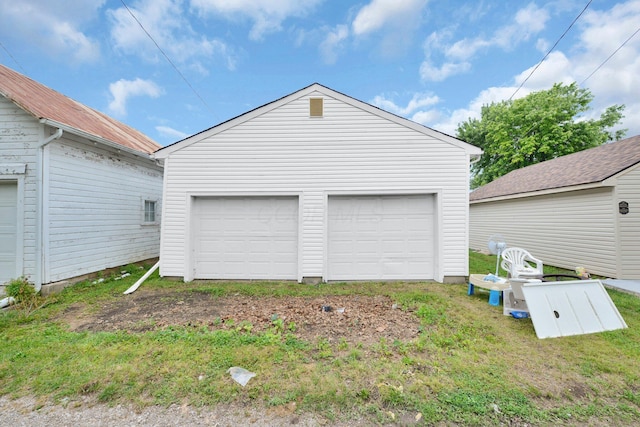 115 E Main St, Mount Sterling, OH 43143 - view of detached garage