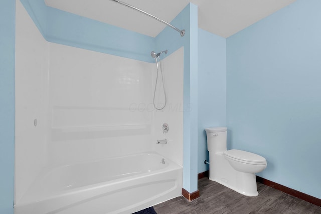 115 E Main St, Mount Sterling, OH 43143 - full bathroom with tub / shower combination and wood finished floors