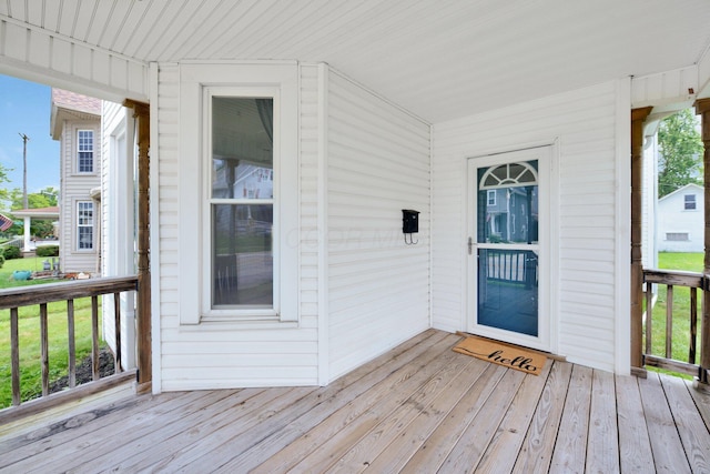 115 E Main St, Mount Sterling, OH 43143 - view of wooden terrace