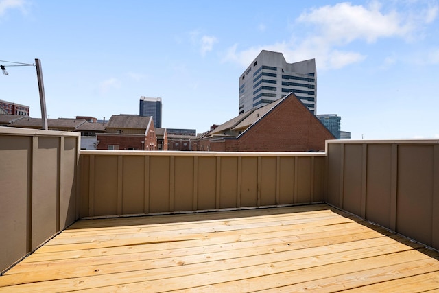 91 W Town St, Columbus, OH 43215 - view of deck