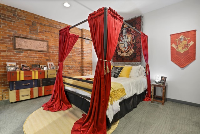 974 N High St Unit B, Columbus, OH 43201 - carpeted bedroom featuring baseboards