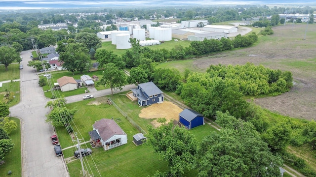 172 Jefferson St, Mount Sterling, OH 43143 - aerial view of residential area featuring a tree filled landscape