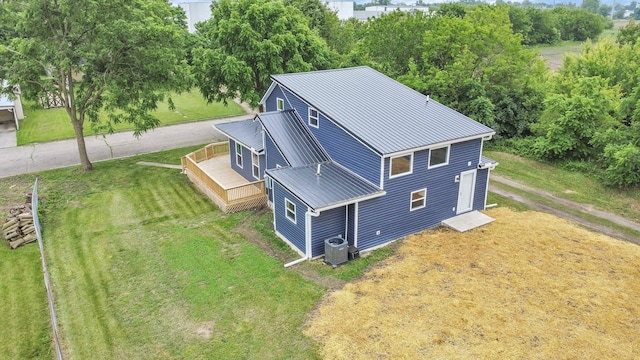 172 Jefferson St, Mount Sterling, OH 43143 - view from above of property