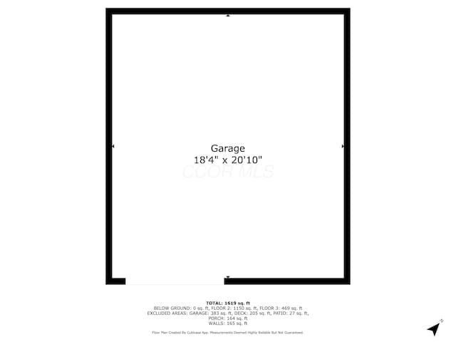 172 Jefferson St, Mount Sterling, OH 43143 - view of floor plan / room layout