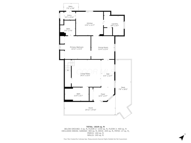 172 Jefferson St, Mount Sterling, OH 43143 - view of room layout