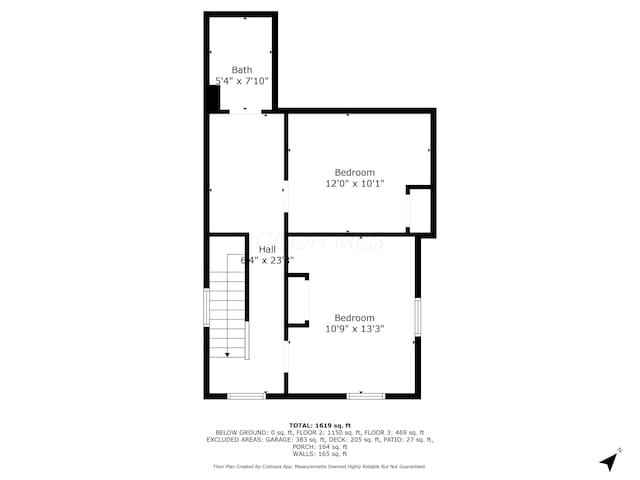 172 Jefferson St, Mount Sterling, OH 43143 - view of home floor plan