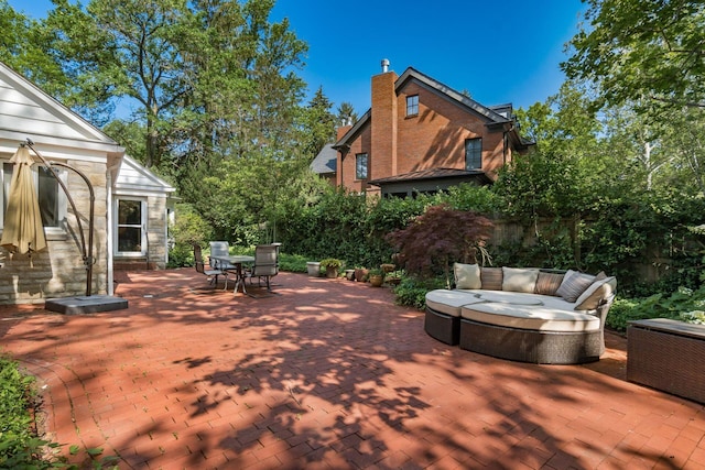 207 Ashbourne Rd, Bexley, OH 43209 - view of patio with outdoor lounge area and outdoor dining area