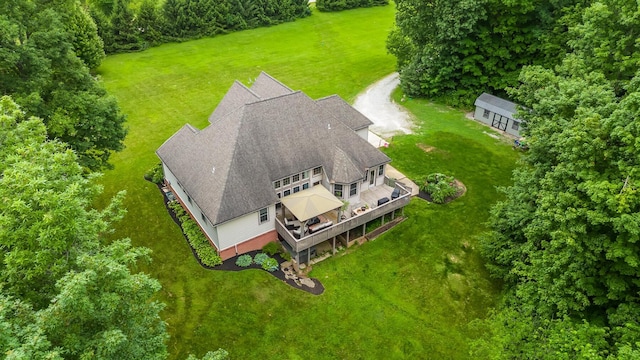 1554 Hanover Rd, Delaware, OH 43015 - view from above of property