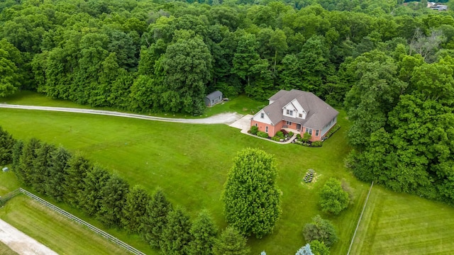 1554 Hanover Rd, Delaware, OH 43015 - view of subject property with a heavily wooded area