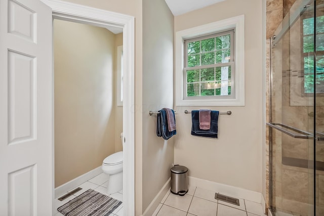 1554 Hanover Rd, Delaware, OH 43015 - bathroom featuring a stall shower and tile patterned floors