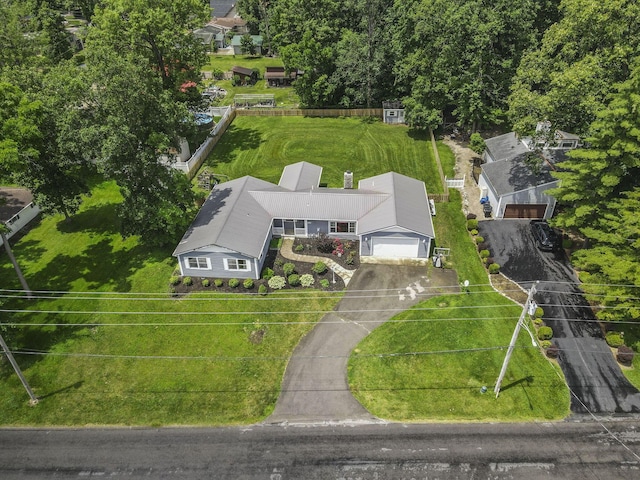 9840 Buckeye Dr, Huntsville, OH 43324 - view from above of property