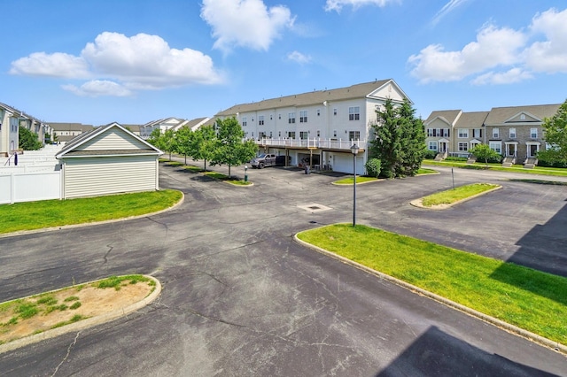 5346 Calypso Cascades Dr, Dublin, OH 43016 - view of asphalt road with a residential view and curbs