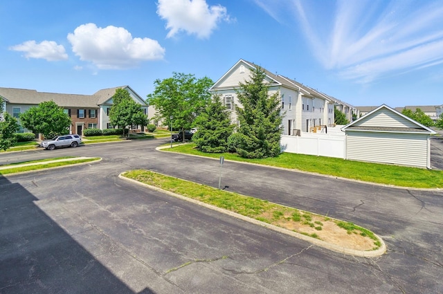 5346 Calypso Cascades Dr, Dublin, OH 43016 - view of asphalt street featuring a residential view and curbs