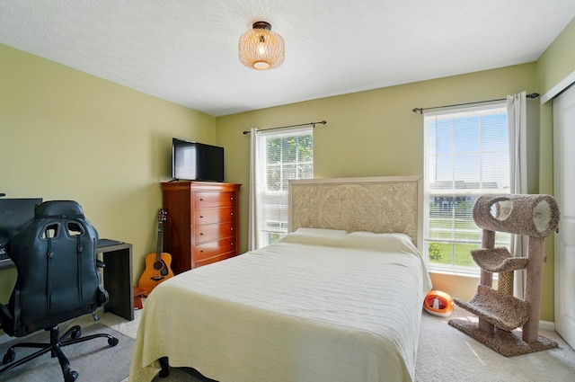 5346 Calypso Cascades Dr, Dublin, OH 43016 - carpeted bedroom with a desk