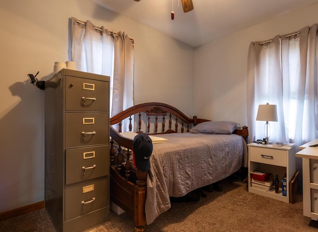 1845 N Columbus St, Lancaster, OH 43130 - bedroom featuring carpet and ceiling fan