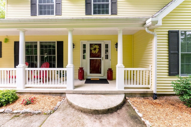 4563 Donithen Rd, Marion, OH 43302 - property entrance featuring covered porch