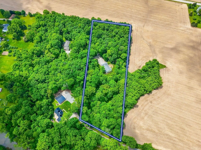 4563 Donithen Rd, Marion, OH 43302 - aerial overview of property's location featuring property boundaries highlighted