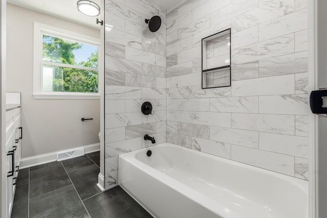 1120 Fairway Blvd, Columbus, OH 43213 - bathroom with vanity and shower / tub combination