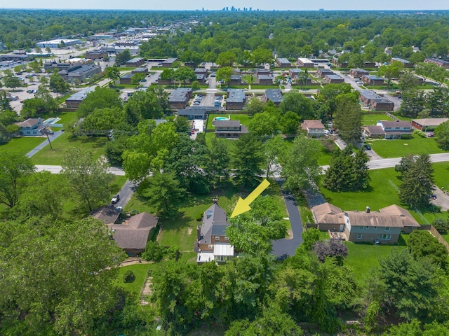 1120 Fairway Blvd, Columbus, OH 43213 - aerial overview of property's location featuring nearby suburban area