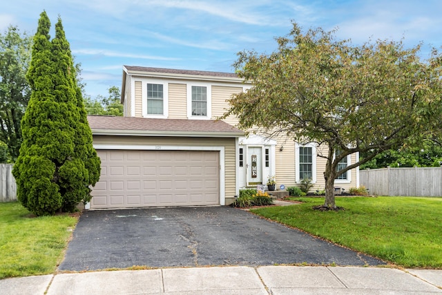 3124 Hillrose Dr, Hilliard, OH 43026 - view of front of property with driveway and a garage