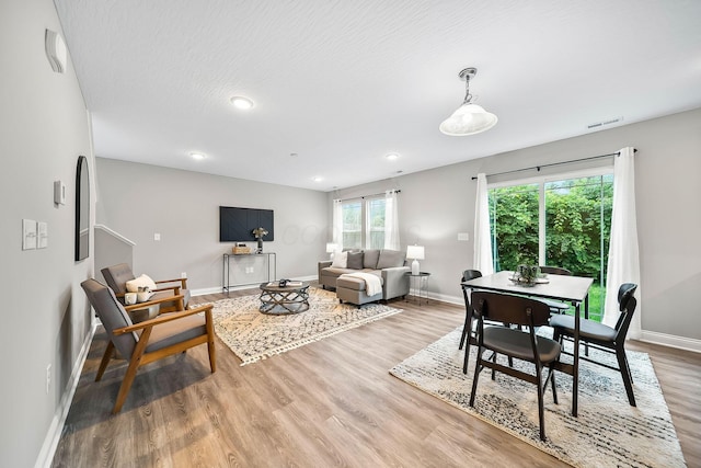 1364 Robinof Dr, Grove City, OH 43123 - living area with light wood finished floors and recessed lighting