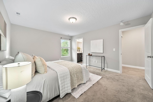 1364 Robinof Dr, Grove City, OH 43123 - bedroom with light colored carpet and connected bathroom