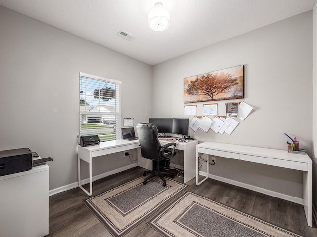 326 Mannaseh Dr W, Granville, OH 43023 - office space with dark wood finished floors