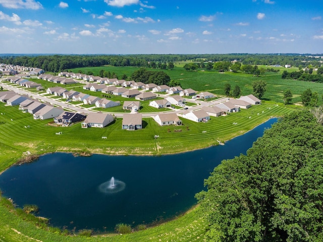 326 Mannaseh Dr W, Granville, OH 43023 - view of property location with a nearby body of water and nearby suburban area