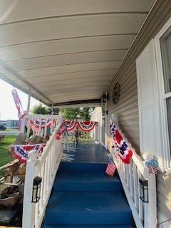 5510 Coopers Hawk Cir, Dublin, OH 43016 - view of porch
