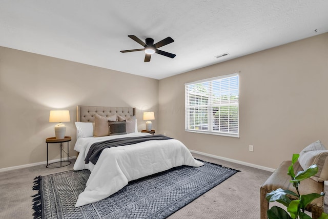 9460 Clermont Cir, Powell, OH 43065 - bedroom with carpet and ceiling fan