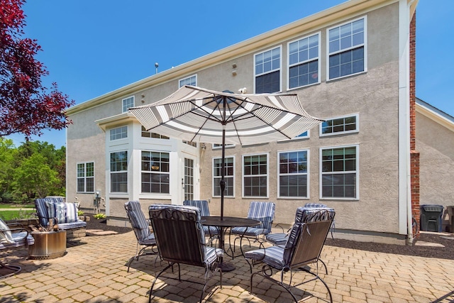 5866 Morganwood Sq, Hilliard, OH 43026 - view of patio with outdoor dining area