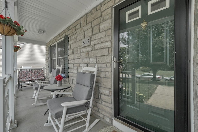 5405 Boucher Dr, Orient, OH 43146 - view of covered porch