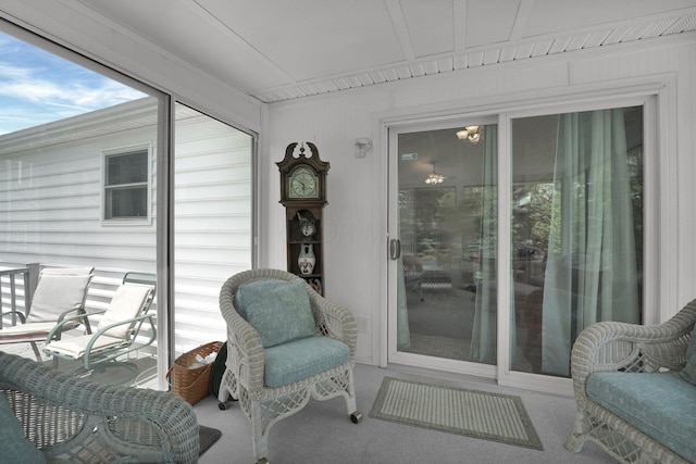 5405 Boucher Dr, Orient, OH 43146 - sunroom with carpet floors