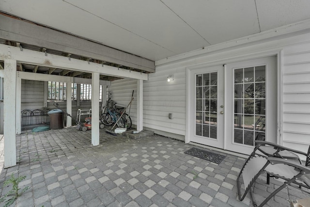 5405 Boucher Dr, Orient, OH 43146 - view of patio featuring french doors
