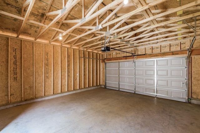 605 Frebis Ave, Columbus, OH 43206 - garage with a garage door opener