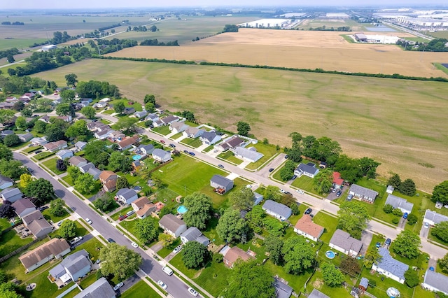159 Hathaway Rd, West Jefferson, OH 43162 - aerial overview of property's location with rural landscape